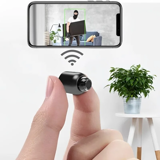 Mini Wi‑Fi Security Camera | Full HD & Night Vision | Motion Detection & Remote Viewing | Home Surveillance