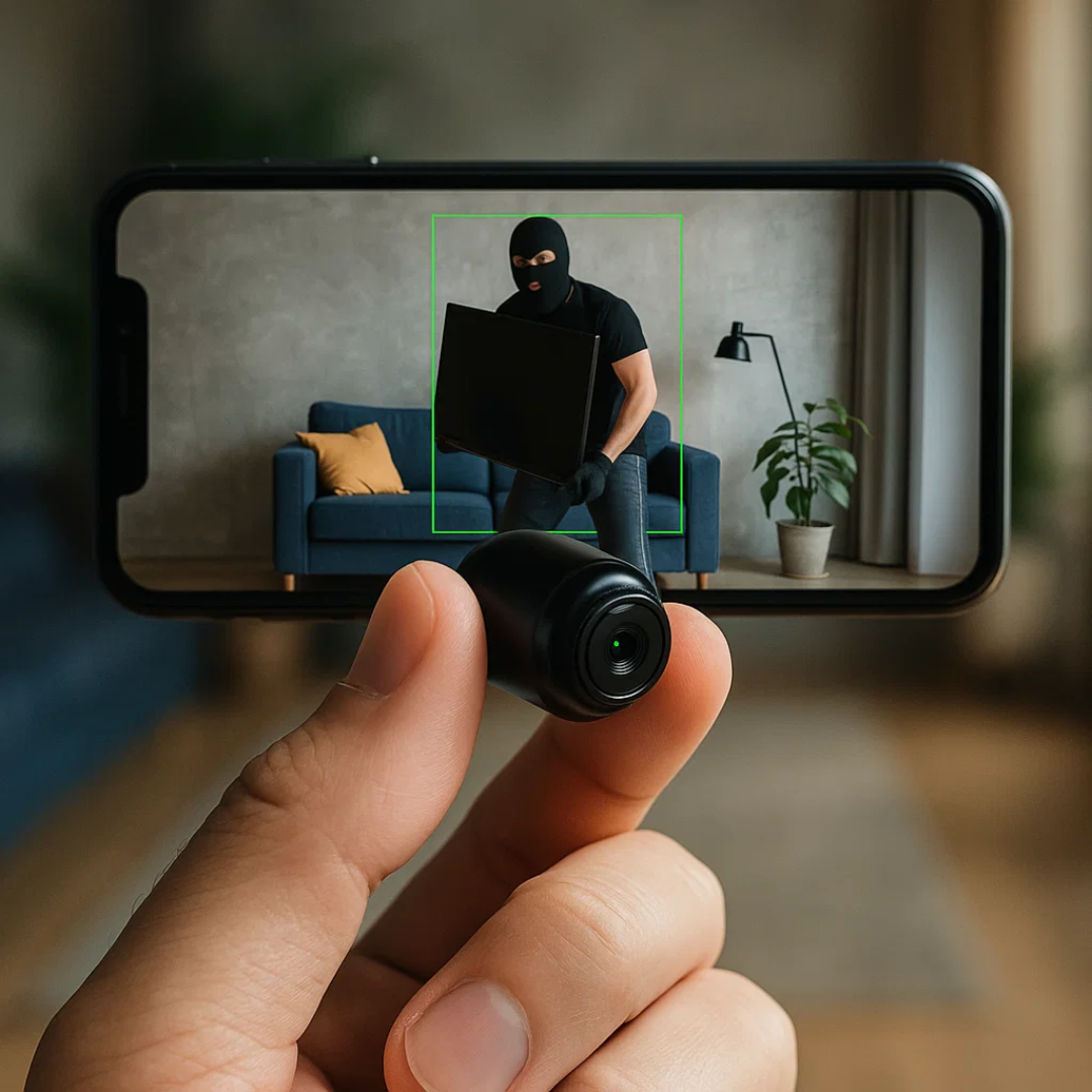 Mini Wireless Indoor Camera | 1080P HD Night Vision | Motion Detection & Remote Viewing