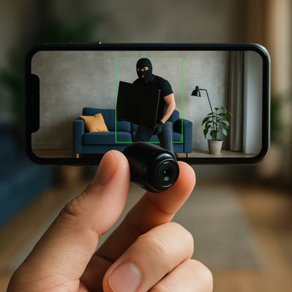 Mini Wireless Indoor Camera | 1080P HD Night Vision | Motion Detection & Remote Viewing