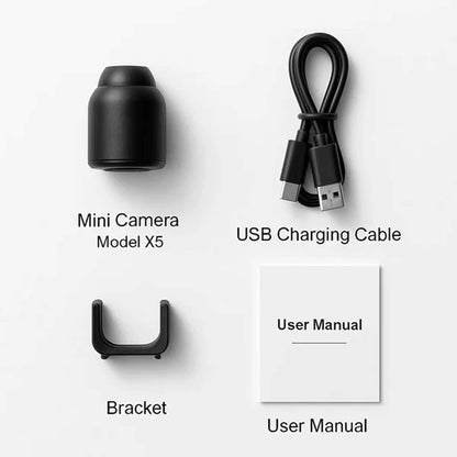 Mini Wireless Indoor Camera | 1080P HD Night Vision | Motion Detection & Remote Viewing