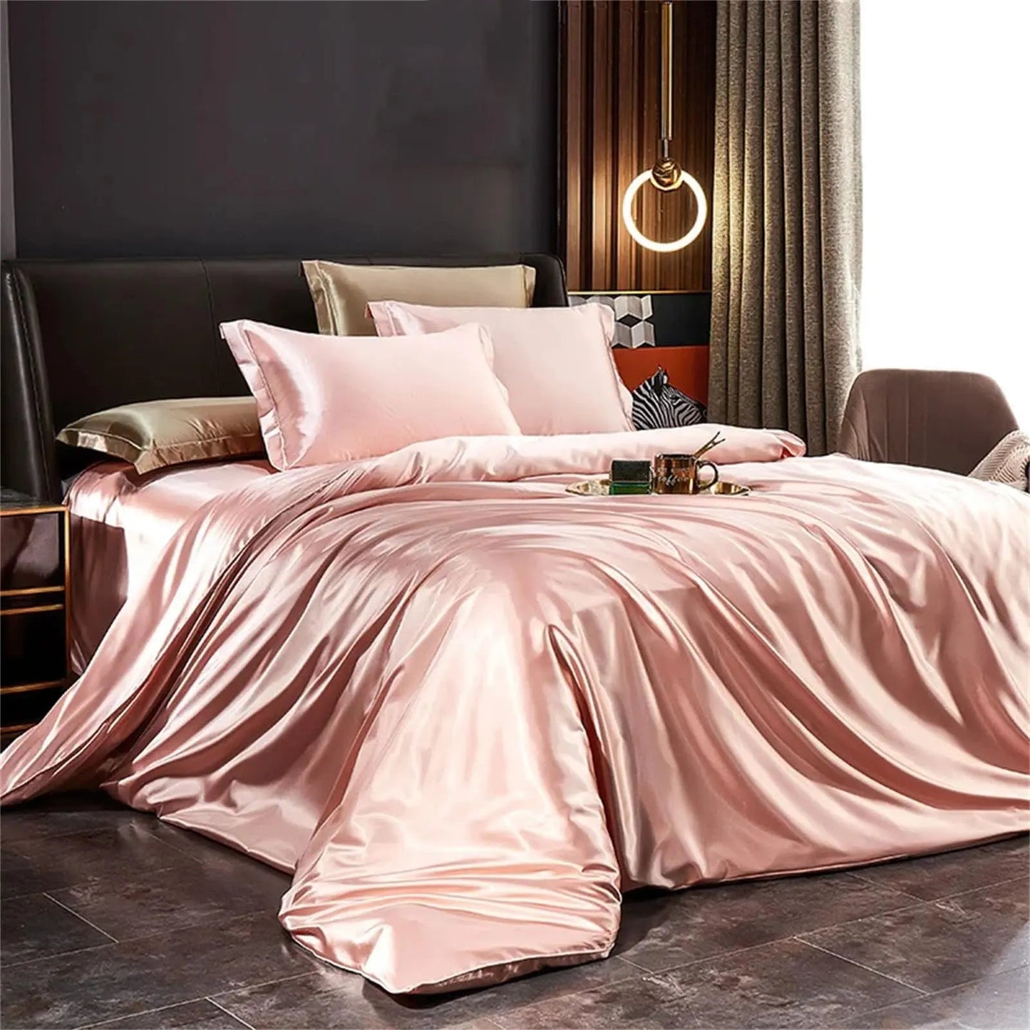 Mulberry Silk Bedding Set | Temperature-Regulating Luxury | 4-Piece Duvet Cover & Pillowcases