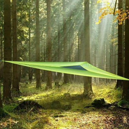 Multi-Person Camping Hammock | 3-Point Anchoring System | Includes Mounting Hardware | Easy Setup