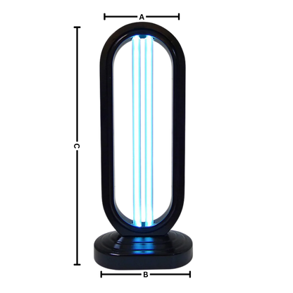 Multi-Surface Disinfectant Bulb | UV-C Sanitizer Kills Bed Bugs & Germs | Remote Timer Control