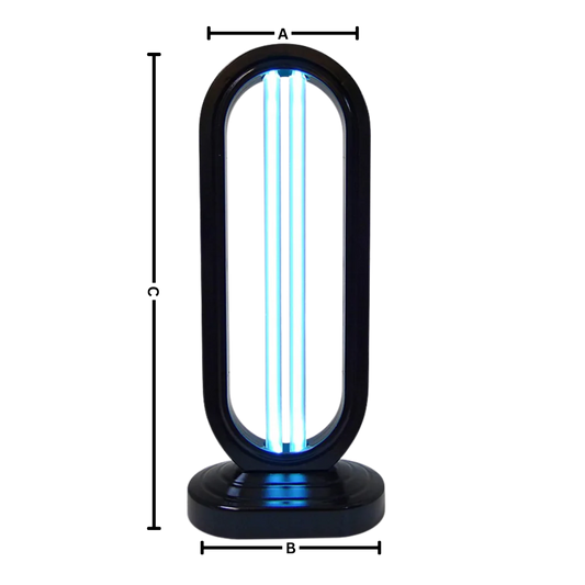 Multi-Surface Disinfectant Bulb | UV-C Sanitizer Kills Bed Bugs & Germs | Remote Timer Control