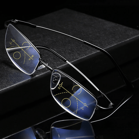 Multifocal Glasses for Adults | Auto-Adjusting Lenses | Blue Light & UV Protection