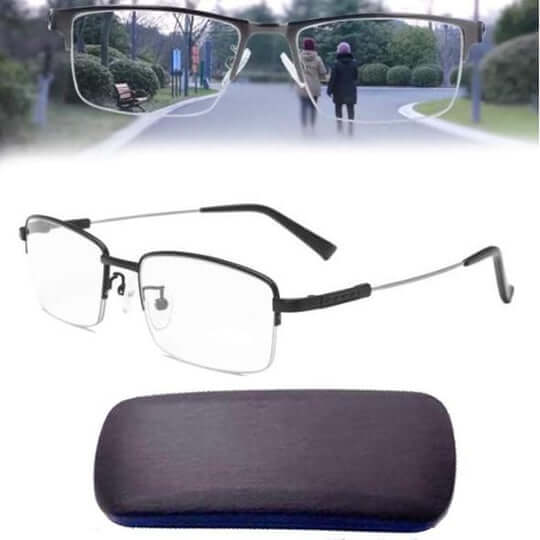 Multifocal Glasses for Adults | Auto-Adjusting Lenses | Blue Light & UV Protection