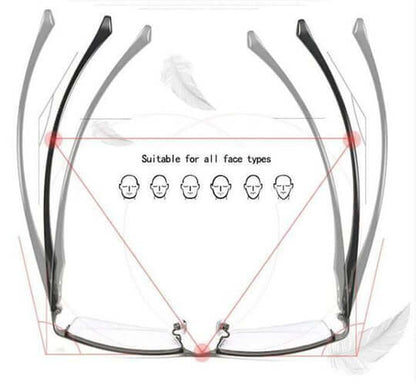 Multifocal Glasses for Adults | Auto-Adjusting Lenses | Blue Light & UV Protection