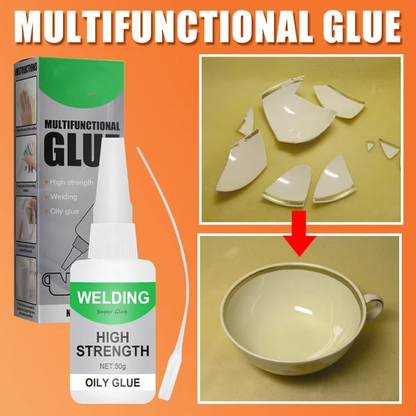 Multifunctional Adhesive | Invisible Ultra-Strong Bond | Bonds Plastic, Wood & Metal, 50 ml