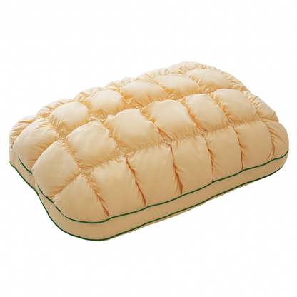 Neck Pillow | Fluffy Cotton & Polyester Fill | Ergonomic Rounded Design | Machine-Washable Cover