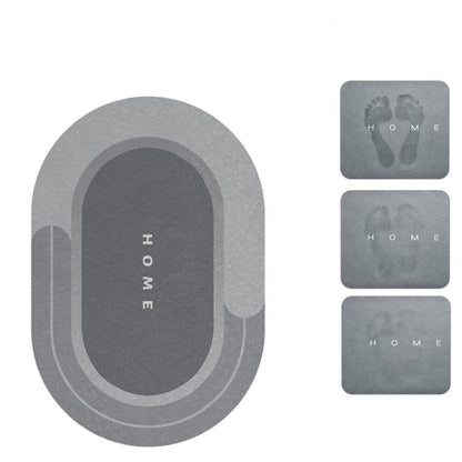 Non-Slip Bath Mat | Super Absorbent Fast-Drying | Mold & Mildew Resistant | Machine Washable