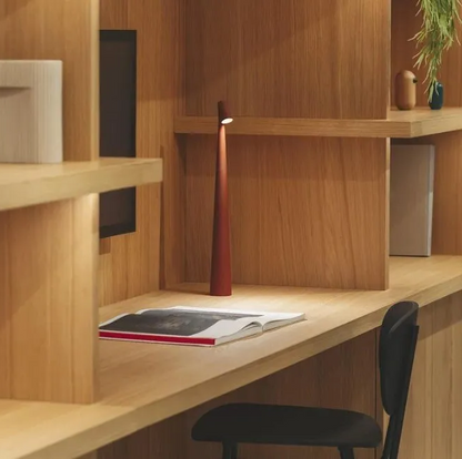 Nordic Table Lamp | Wireless Rechargeable | Touch Dimmer & Color Temp | Up to 10h Battery