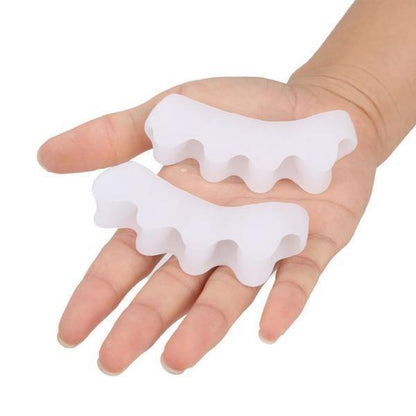 Orthopedic Toe Corrector | Adjustable Toe Separator | Soft Gel Sleeve | Pain Relief