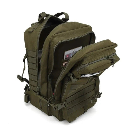 Outdoor Backpack | Water-Resistant | 30L Capacity & MOLLE System | Padded Straps