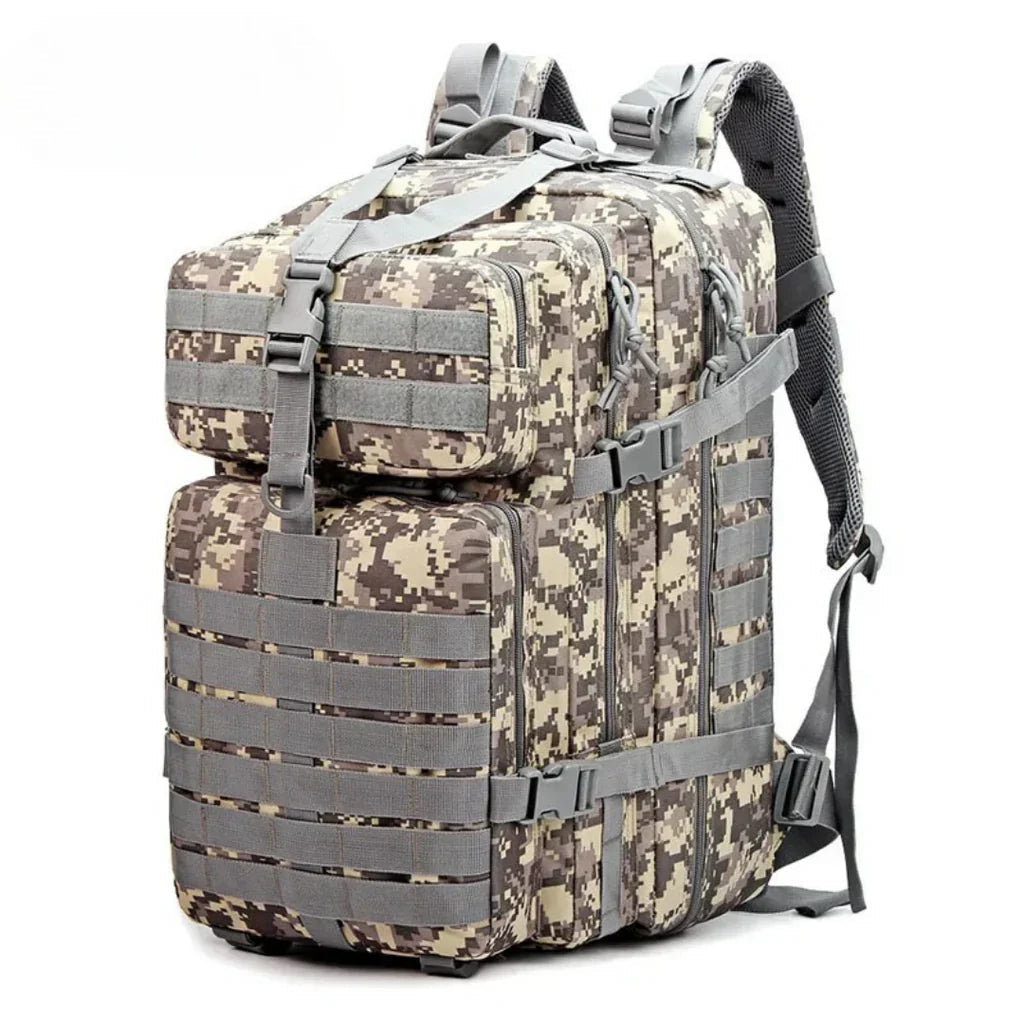 Outdoor Backpack | Water-Resistant | 30L Capacity & MOLLE System | Padded Straps