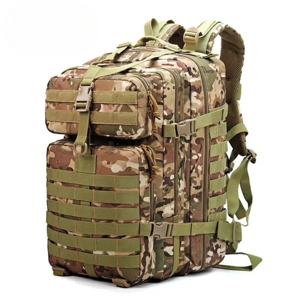 Outdoor Backpack | Water-Resistant | 30L Capacity & MOLLE System | Padded Straps