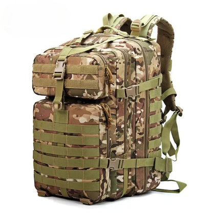 Outdoor Backpack | Water-Resistant | 30L Capacity & MOLLE System | Padded Straps