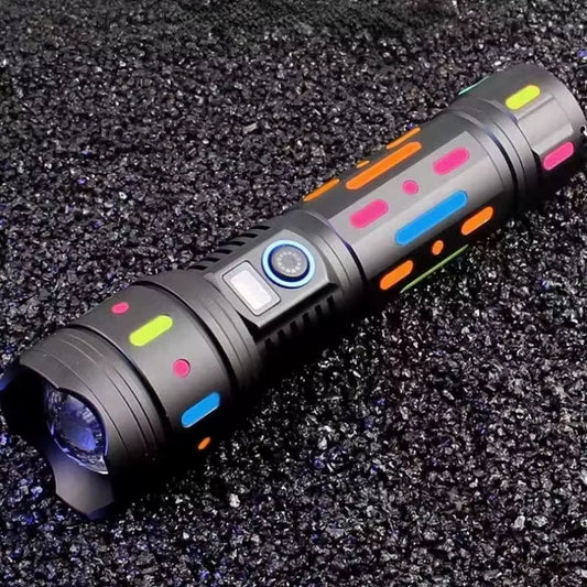 Outdoor Flashlight | Long-Range Beam | Lightweight Aluminum Body | Ideal for Camping & Hiking