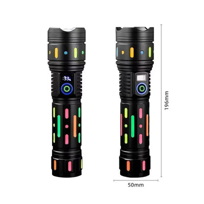 Outdoor Flashlight | Long-Range Beam | Lightweight Aluminum Body | Ideal for Camping & Hiking
