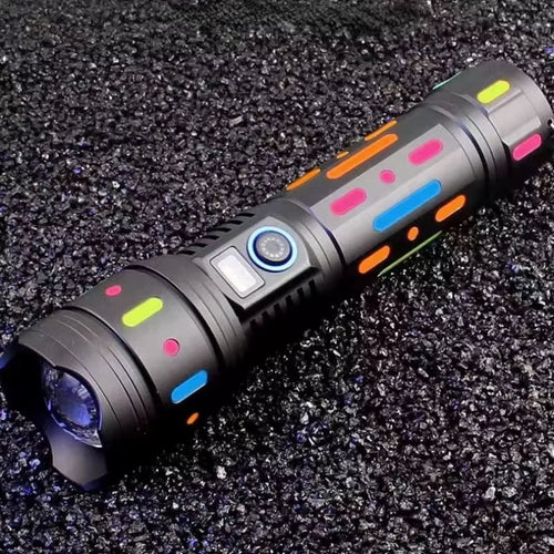 Outdoor Flashlight | Long-Range Beam | Lightweight Aluminum & Multiple Modes | Camping & Hiking