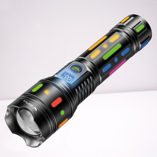 Outdoor Flashlight | Long-Range Beam | Lightweight Aluminum & Multiple Modes | Camping & Hiking