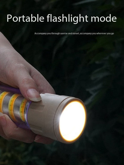 Outdoor Flashlight | Multiple Light Modes | USB-Rechargeable Durable Metal Body