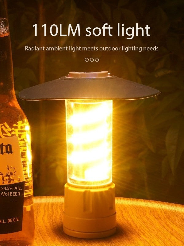 Outdoor Flashlight | Multiple Light Modes | USB-Rechargeable Durable Metal Body