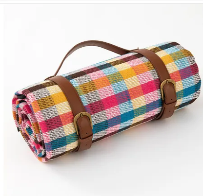 Outdoor Picnic Blanket | Waterproof & Foldable | Soft Acrylic Fabric | Lightweight Travel Mat