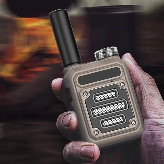 Outdoor Walkie Talkie | Waterproof | USB-C Charging & 12H Battery | Reliable Communication
