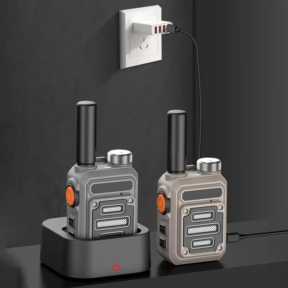Outdoor Walkie Talkie | Waterproof | USB-C Charging & 12H Battery | Reliable Communication