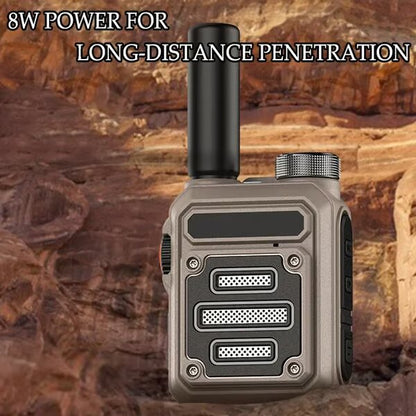 Outdoor Walkie Talkie | Waterproof | USB-C Charging & 12H Battery | Reliable Communication