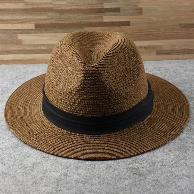 Panama Hat | Handwoven Lightweight | Palm Straw | Breathable Comfort