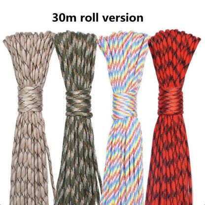 Paracord Rope for Outdoor & Survival | 550 Military-Grade Strength | Polyester Construction