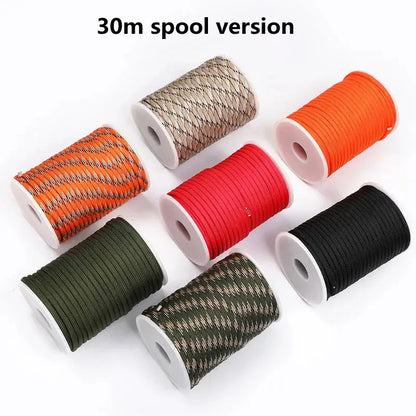 Paracord Rope for Outdoor & Survival | 550 Military-Grade Strength | Polyester Construction