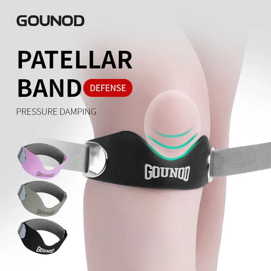 Patella Knee Support Strap for Adults | Adjustable Compression | Breathable Polyester