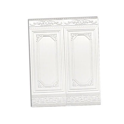 Peel & Stick Wall Panels | 3D Embossed Tin Back | Vinyl 10-Piece Set | Waterproof