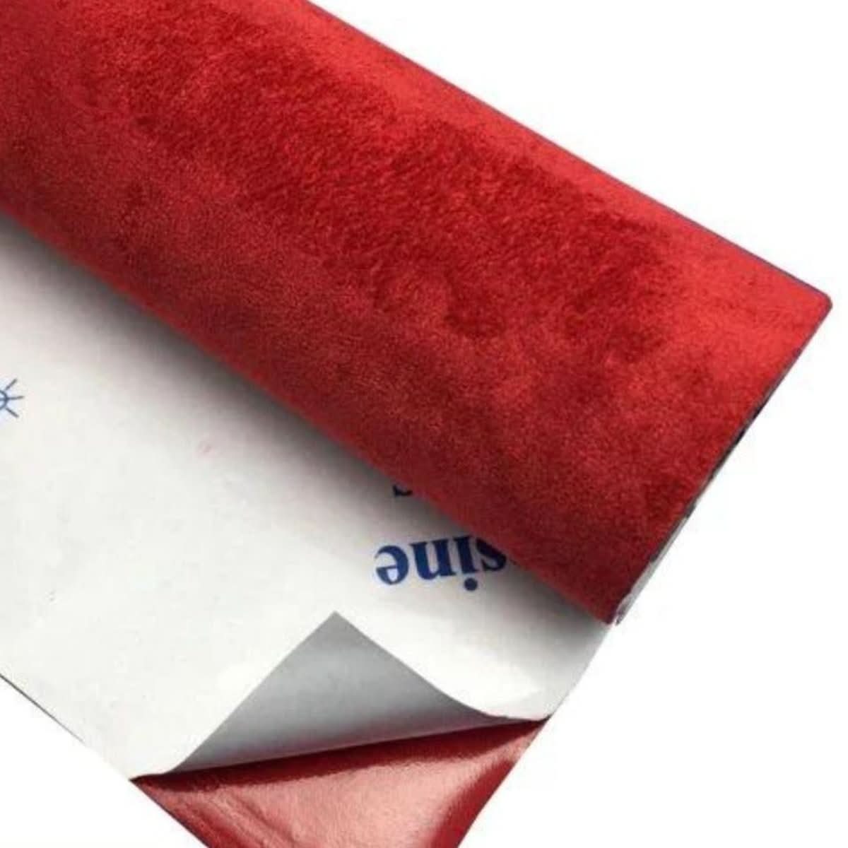 Peel-and-Stick Velvet Fabric | Plush Finish | Durable, Easy-Clean | For Furniture & Walls