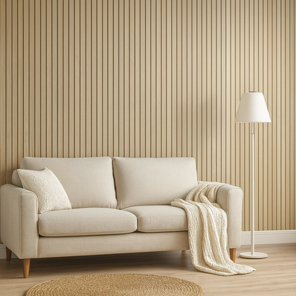 Peel-and-Stick Wall Panel | 3D Wood-Effect | Self-Adhesive & Water-Resistant