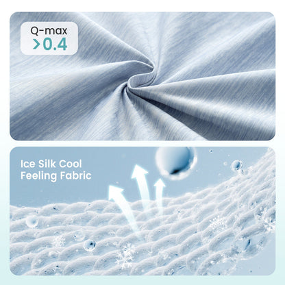 Pet Cooling Mat | Leaf Shape Cooling Fabric | Waterproof & Non-Slip Backing | Easy Care