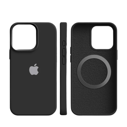 Phone Case | Magnetic Liquid Silicone & Soft-Touch Design | Slim Shock-Absorbing Protection