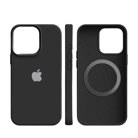 Phone Case | Magnetic Liquid Silicone & Soft-Touch Design | Slim Shock-Absorbing Protection