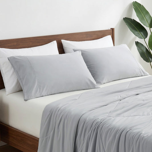 Pillowcases for Hot Sleepers | Japanese Cooling Fabric | 2-Pack | Breathable Night Sweat Reduction