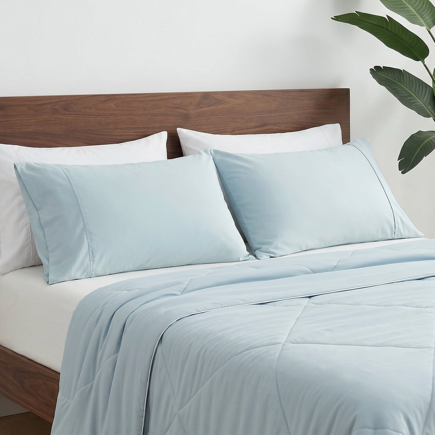 Pillowcases for Hot Sleepers | Japanese Cooling Fabric | 2-Pack | Breathable Night Sweat Reduction