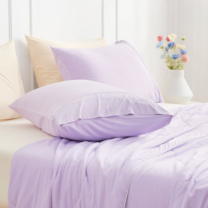 Pillowcases for Hot Sleepers | Japanese Cooling Fabric | Breathable Design | 2-Pack