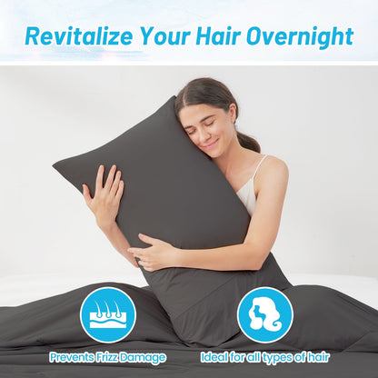 Pillowcases for Hot Sleepers | Japanese Cooling Fabric | Breathable Design | 2-Pack