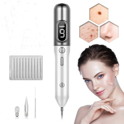 Plasma Skin Pen | 9-Level Intensity | Fine Needle Tips | At-Home Use