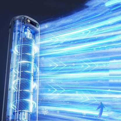 Portable Air Conditioner | Bladeless Ultra-Quiet Design | Rechargeable | 12-Hour Battery Life
