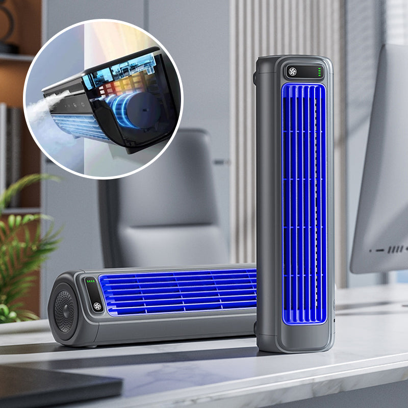 Portable Air Conditioner | Fast Cooling | 12-Hour Battery Life | Wall-Mountable