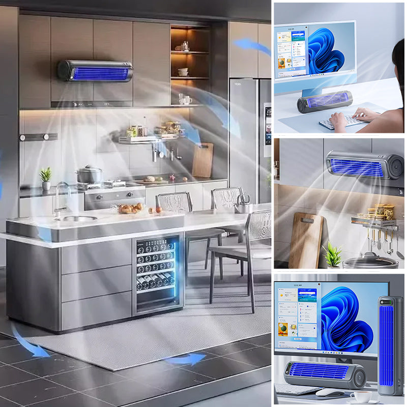 Portable Air Conditioner | Fast Cooling | 12-Hour Battery Life | Wall-Mountable