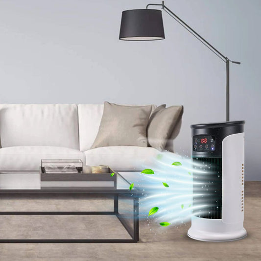 Portable Air Conditioner | Stand-Up Windowless Cooler | Cooling & Humidifier | 300ml Tank