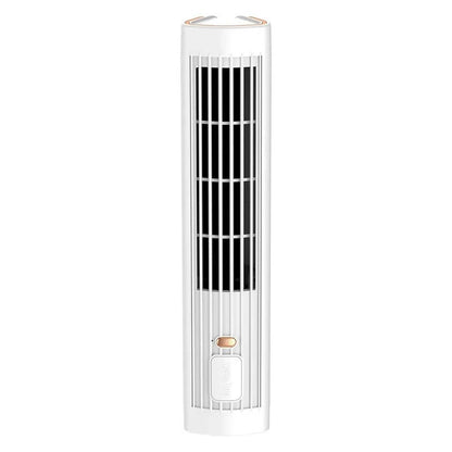 Portable Air Conditioner Tower Fan | Bladeless Design | USB Rechargeable | Quiet for Home